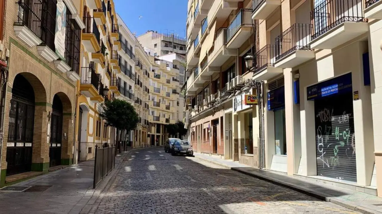 Calle Palos de Huelva. - VH