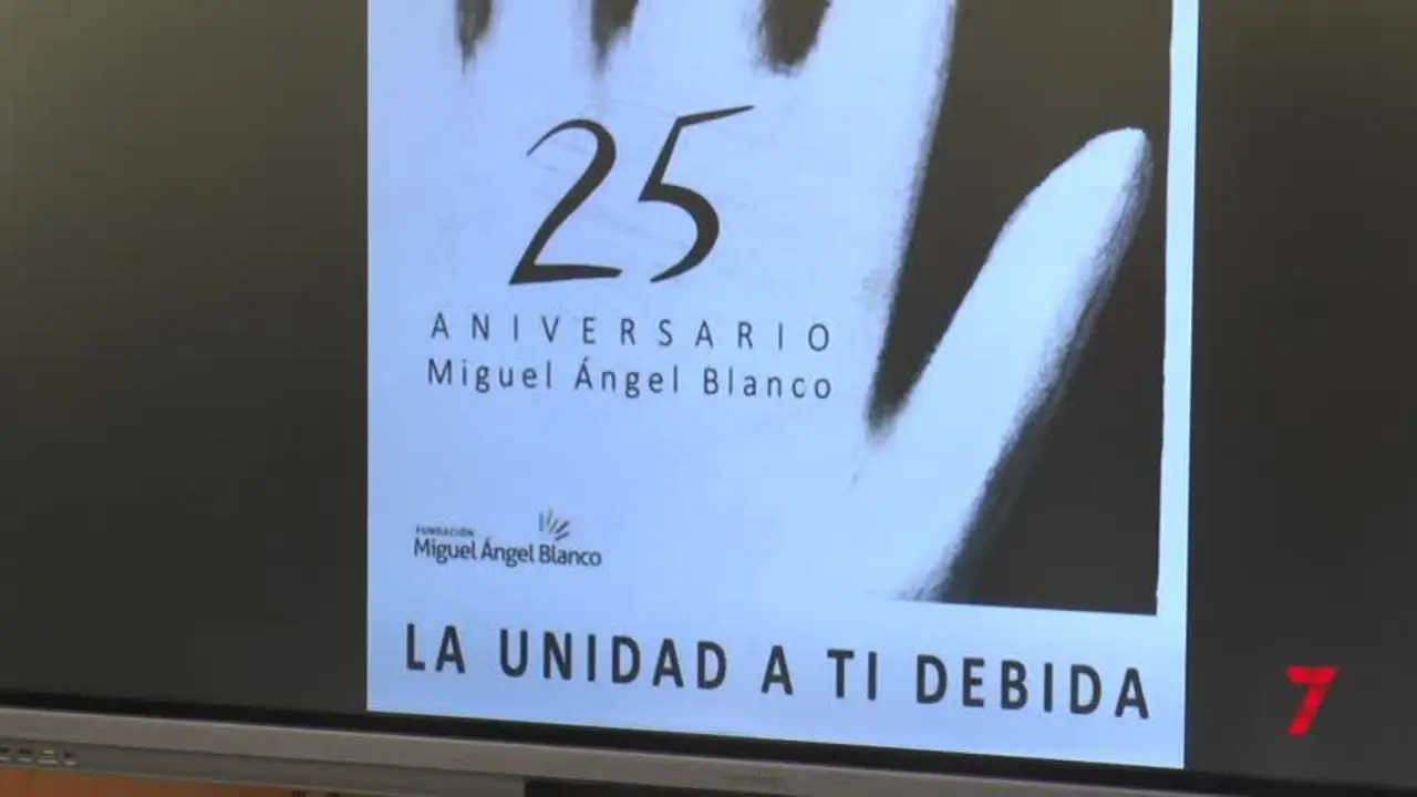 M&aacute;laga homenajea a Miguel &Aacute;ngel Blanco en el 25 aniversario de su asesinato por ETA