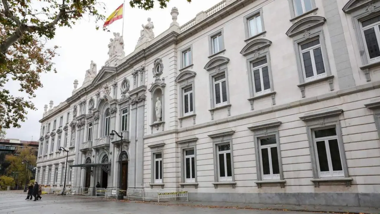 Fachada del edificio del Tribunal Supremo. | Europa Press.