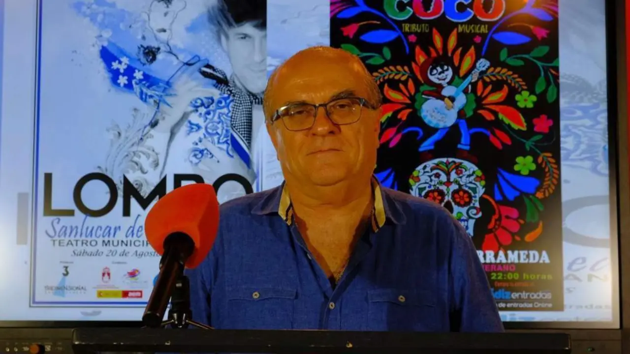 El delegado de Cultura y Fiestas, Manuel Lobato. - Ayto. Sanl&uacute;car
