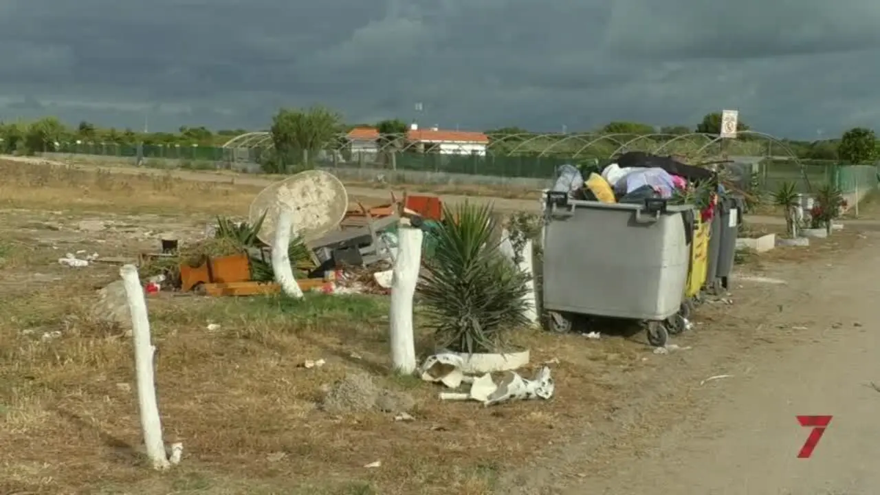 Verdes Equo tacha de "insuficiente" la limpieza en Aguadulce y propone soluciones