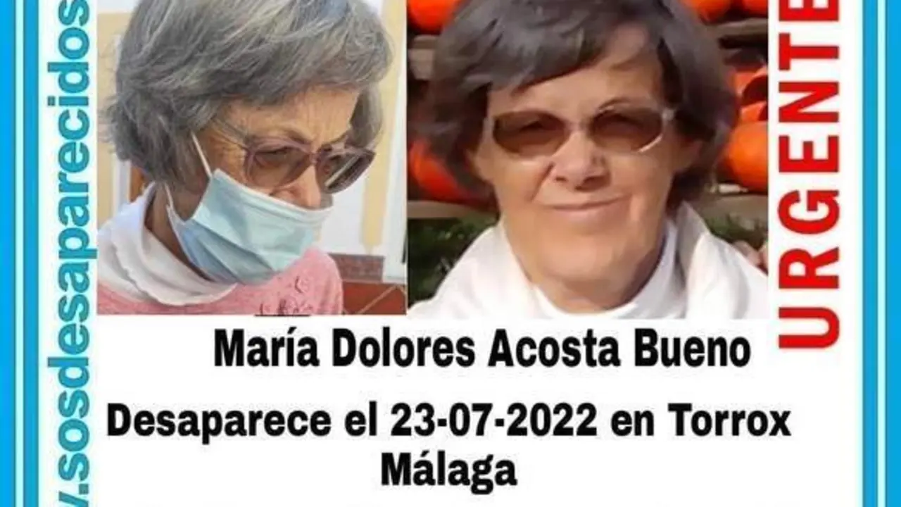 Cartel de la b&uacute;squeda. - SOS Desaparecidos