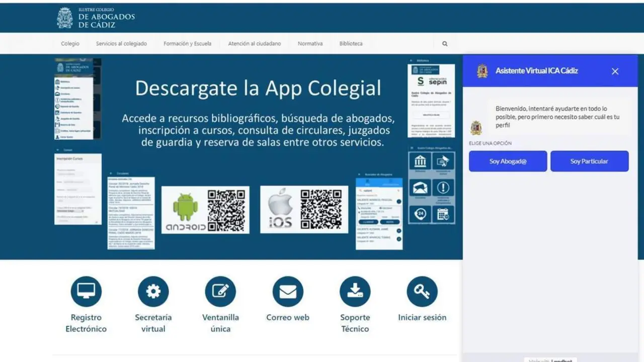 El Colegio de Abogados de C&aacute;diz implanta una herramienta de Inteligencia Artificial. - 