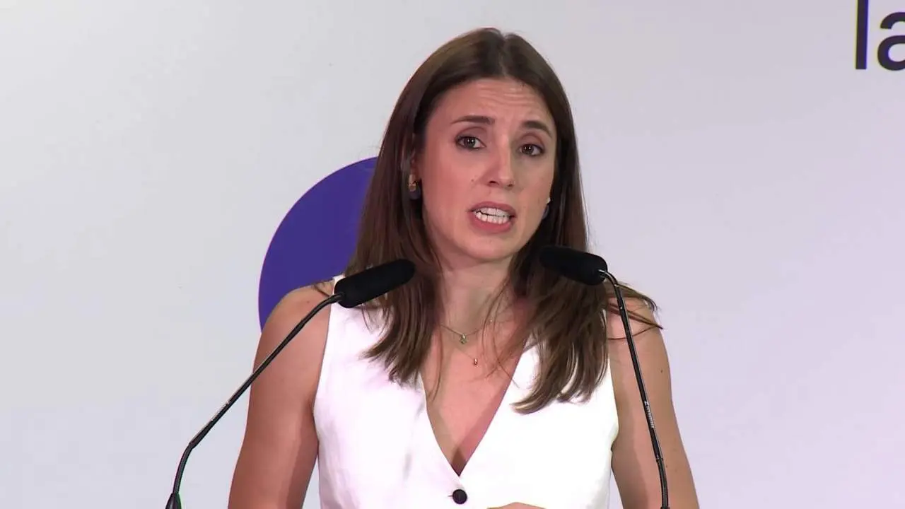La ministra de Igualdad, Irene Montero. - EP