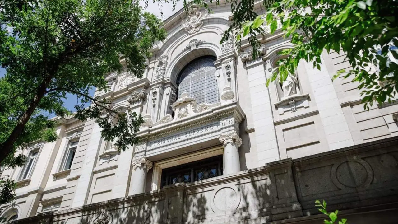 Fachada del Tribunal Supremo. - Europa Press