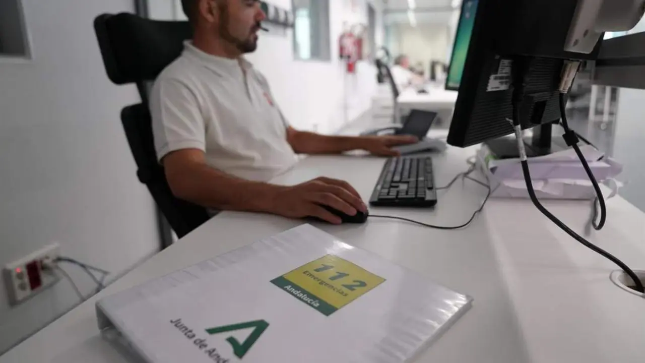 Sala del 112 Andaluc&iacute;a. - Junta