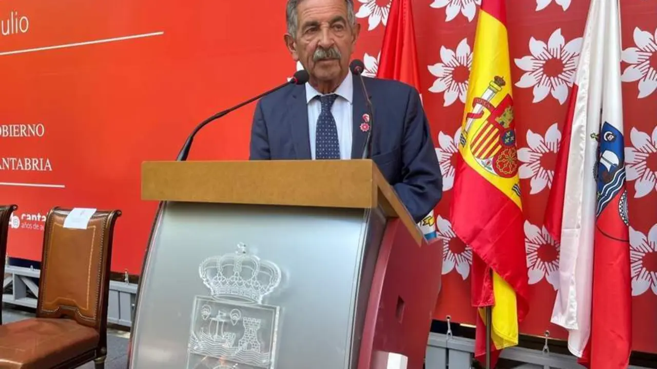 El presidente de Cantabria, Miguel &Aacute;ngel Revilla - EP