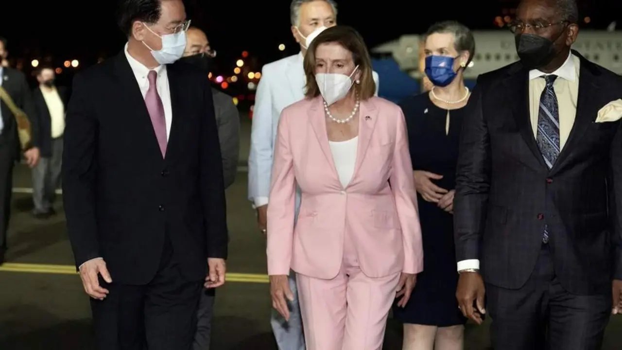 Visita de Nancy Pelosi a Taiw&aacute;n. - EFE