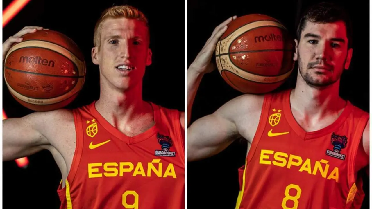 D&iacute;az y Brizuela, ante la oportunidad de sus vidas en el primer gran torneo que disputan como internacionales. - FEB