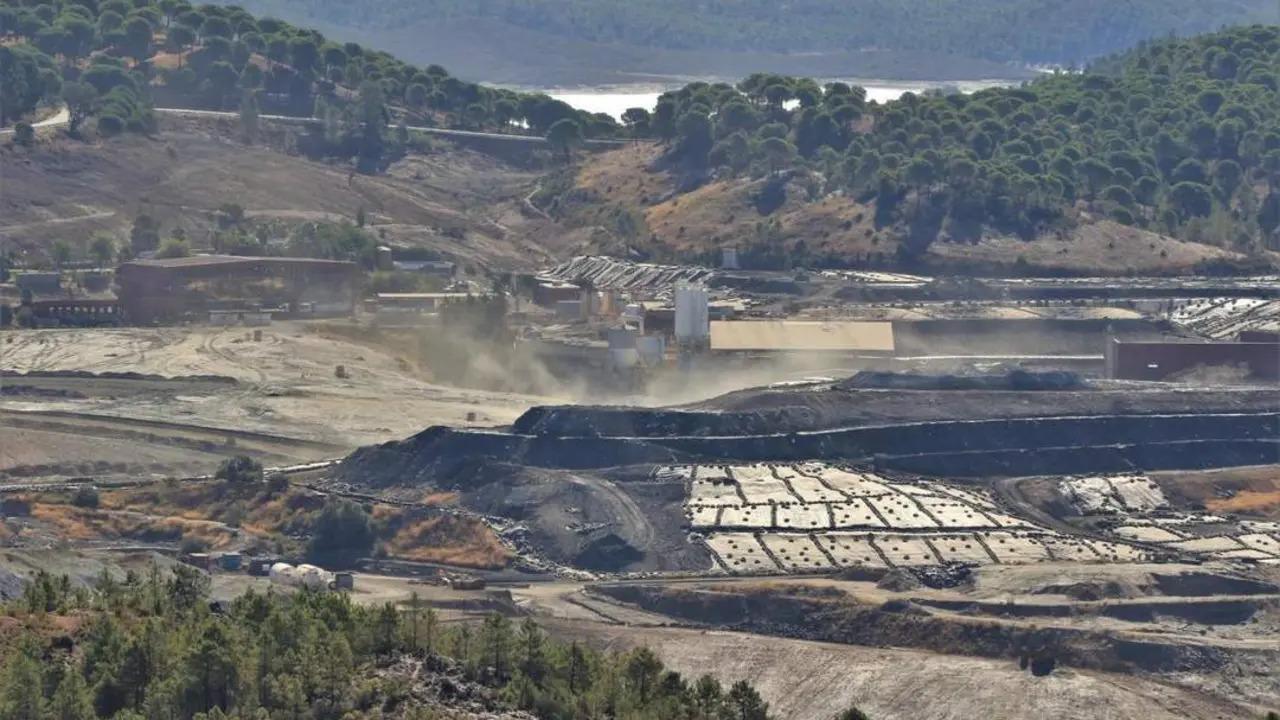 Imagen del vertedero de Nerva. - ECOLOGISTAS EN ACCI&Oacute;N