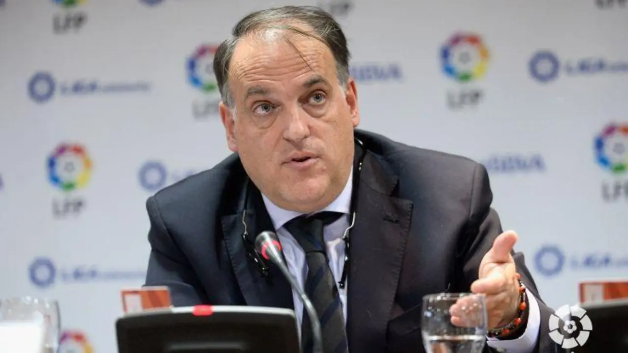 Javier Tebas, presidente de LaLiga. - Foto de LaLiga
