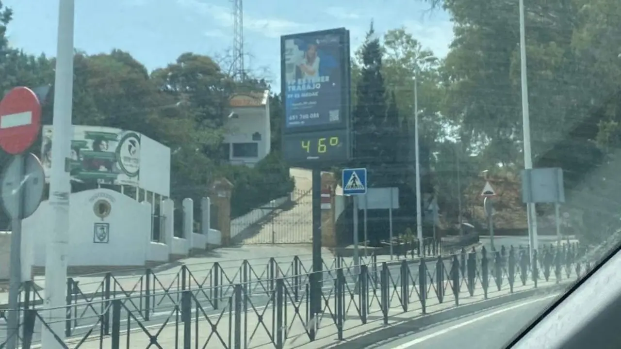 Term&oacute;metro este domingo en Huelva. - FP