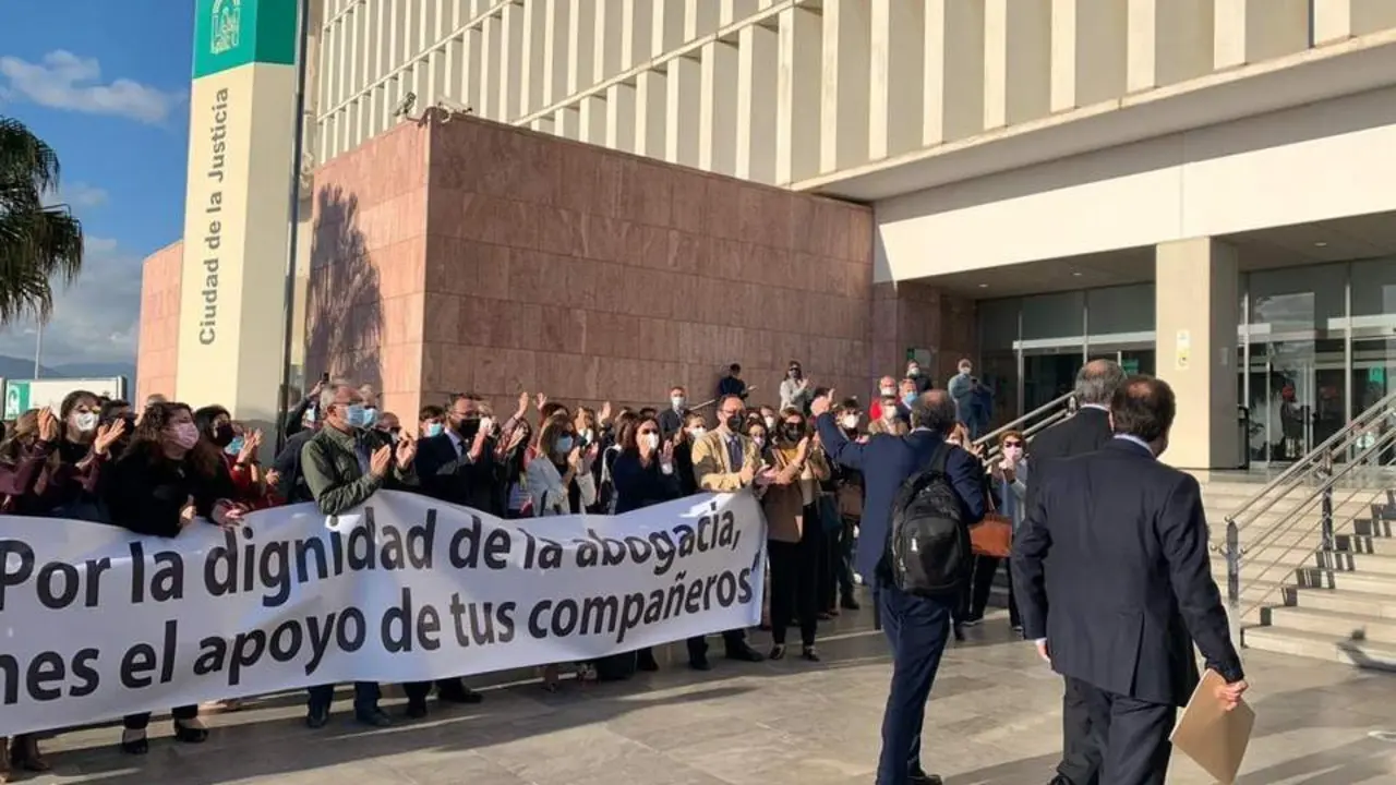 Lara llegando a los juzgados en una imagen de archivo. - Europa press