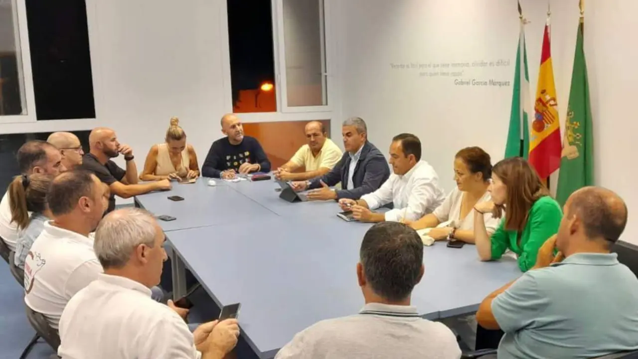 Imagen de la reuni&oacute;n de coordinaci&oacute;n. - A.I.