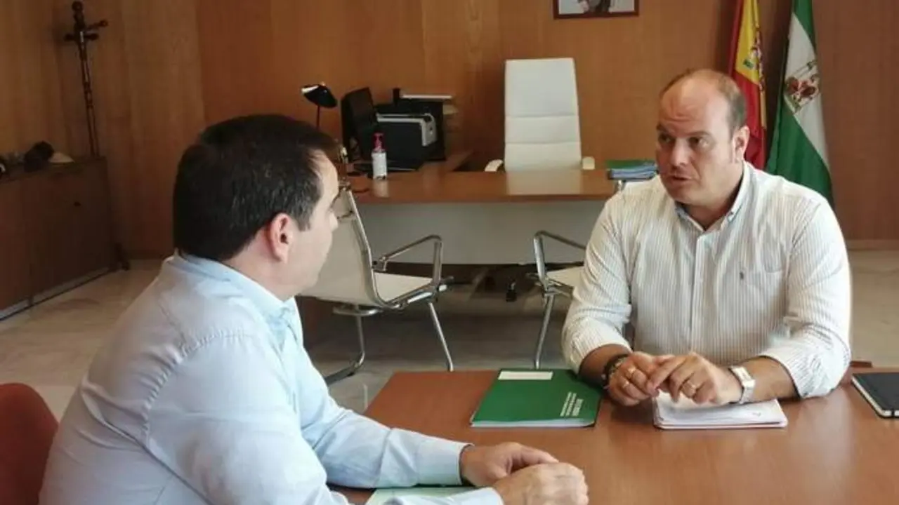 Reuni&oacute;n mantenida por Gallardo y Curtido. - Asaja-C&aacute;diz