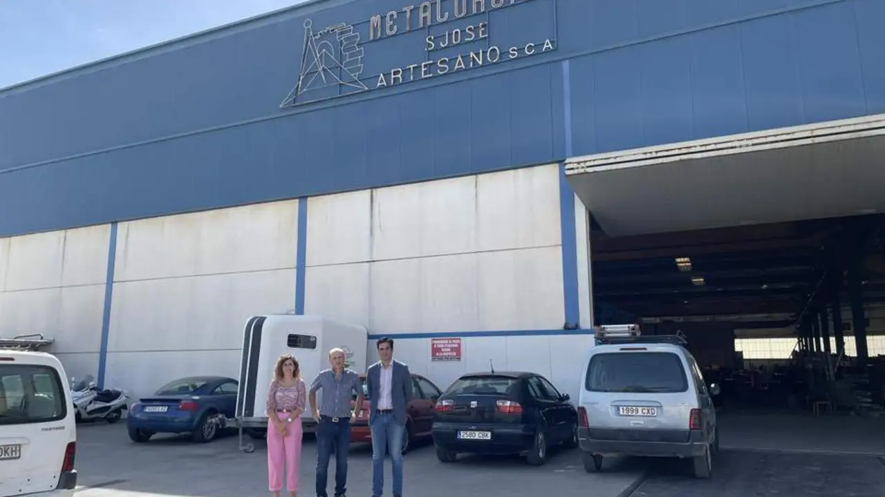 Visita a las instalaciones de San Jos&eacute; Artesano.  - 