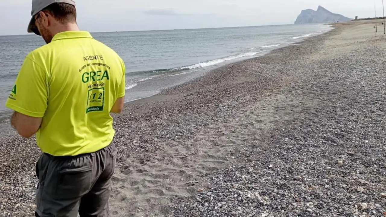 Vigilancia del litoral en La L&iacute;nea. - A. I.
