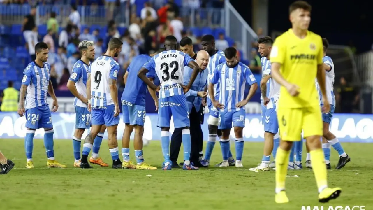 El M&aacute;laga, de nuevo perjudicado por las lesiones. - MCF