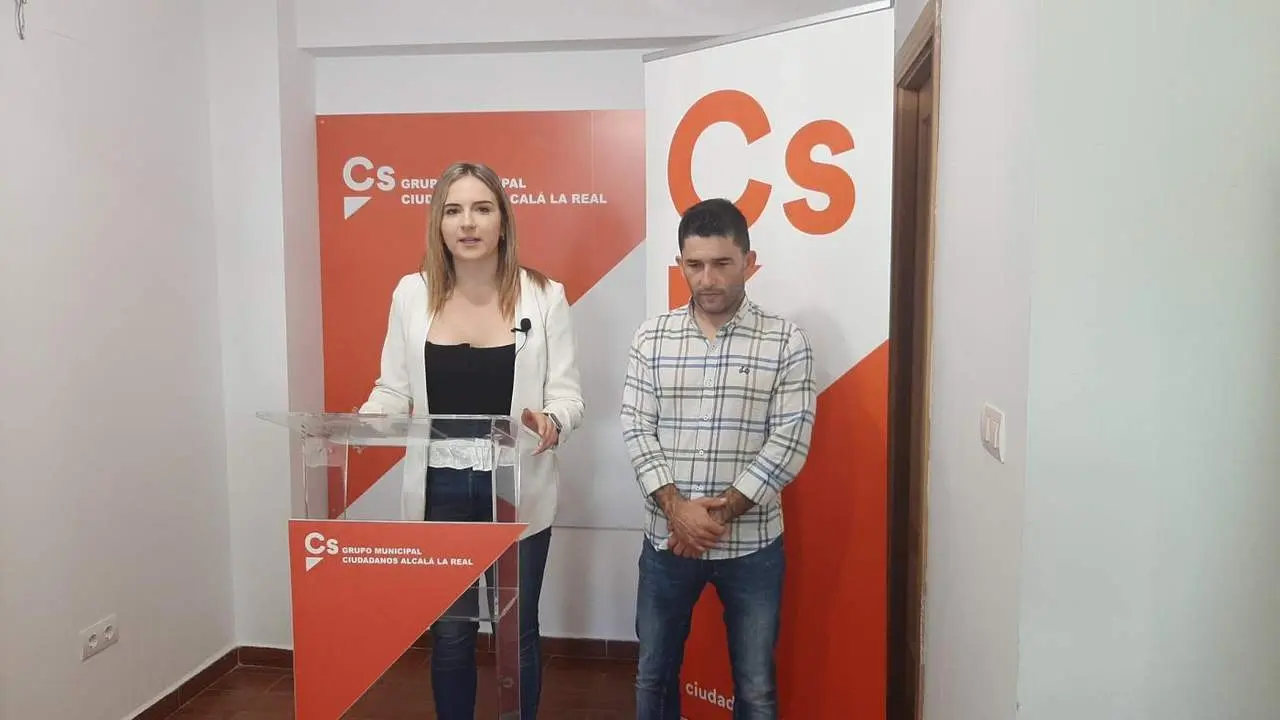 Paloma Moyano y &Aacute;ngel Montoro, durante la rueda de prensa ofrecida en la tarde de este mi&eacute;rcoles.  - Juan Jos&eacute; Montiel