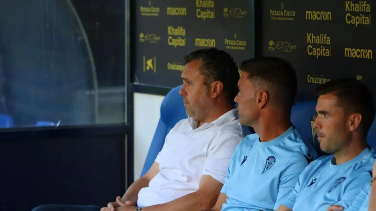 Sergio Gonz&aacute;lez, entrenador del C&aacute;diz. - Trekant Media