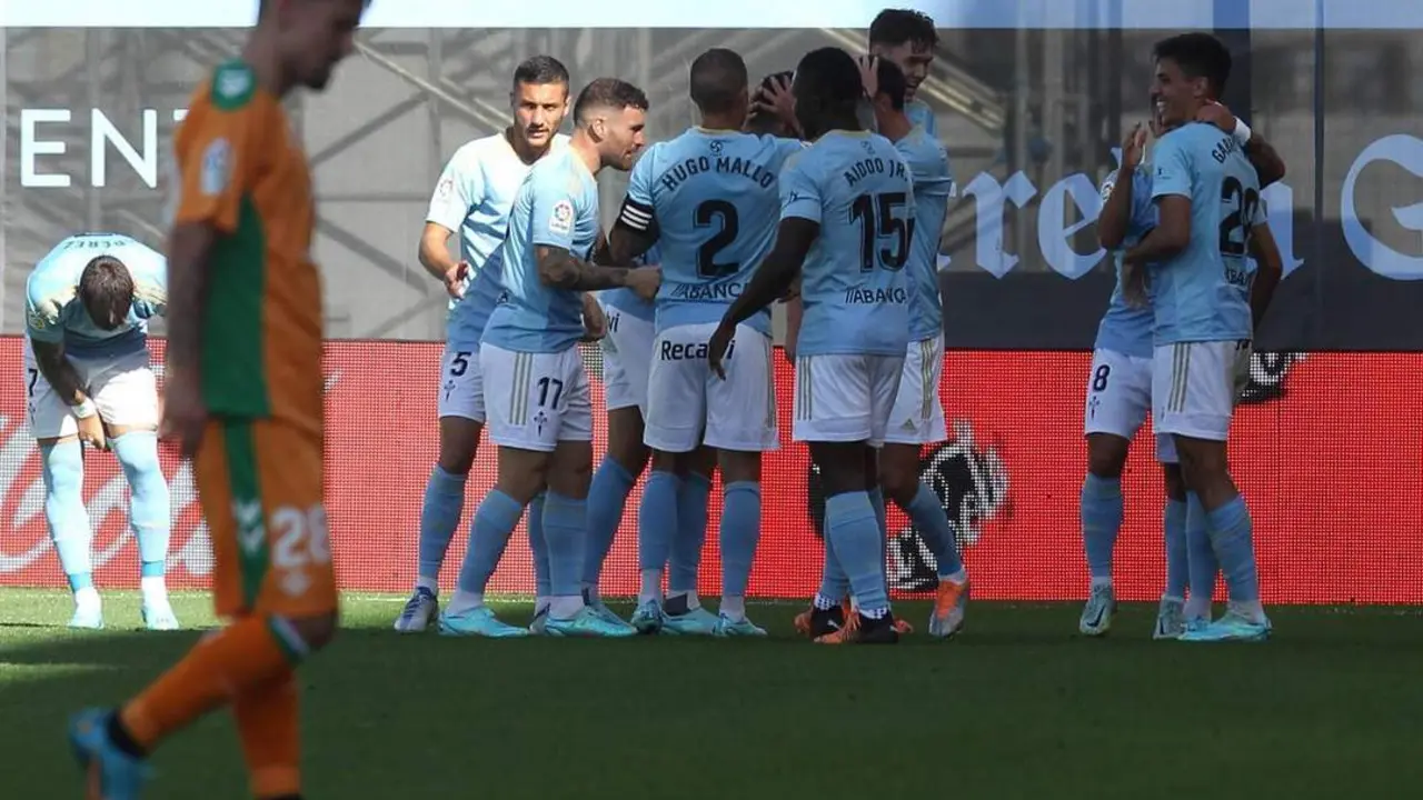 Imagen del Celta - Real Betis. - efe