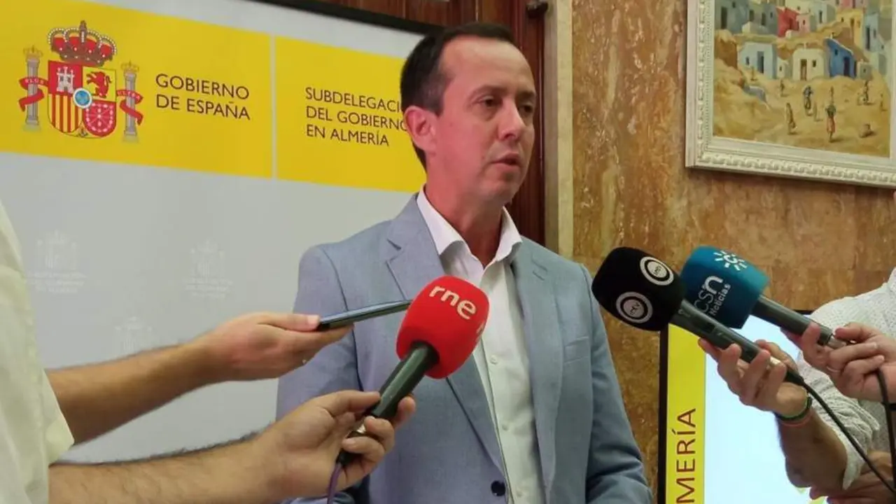 El subdelegado de Gobierno en Almer&iacute;a, Jos&eacute; Mar&iacute;a Mart&iacute;n. - Europa Press