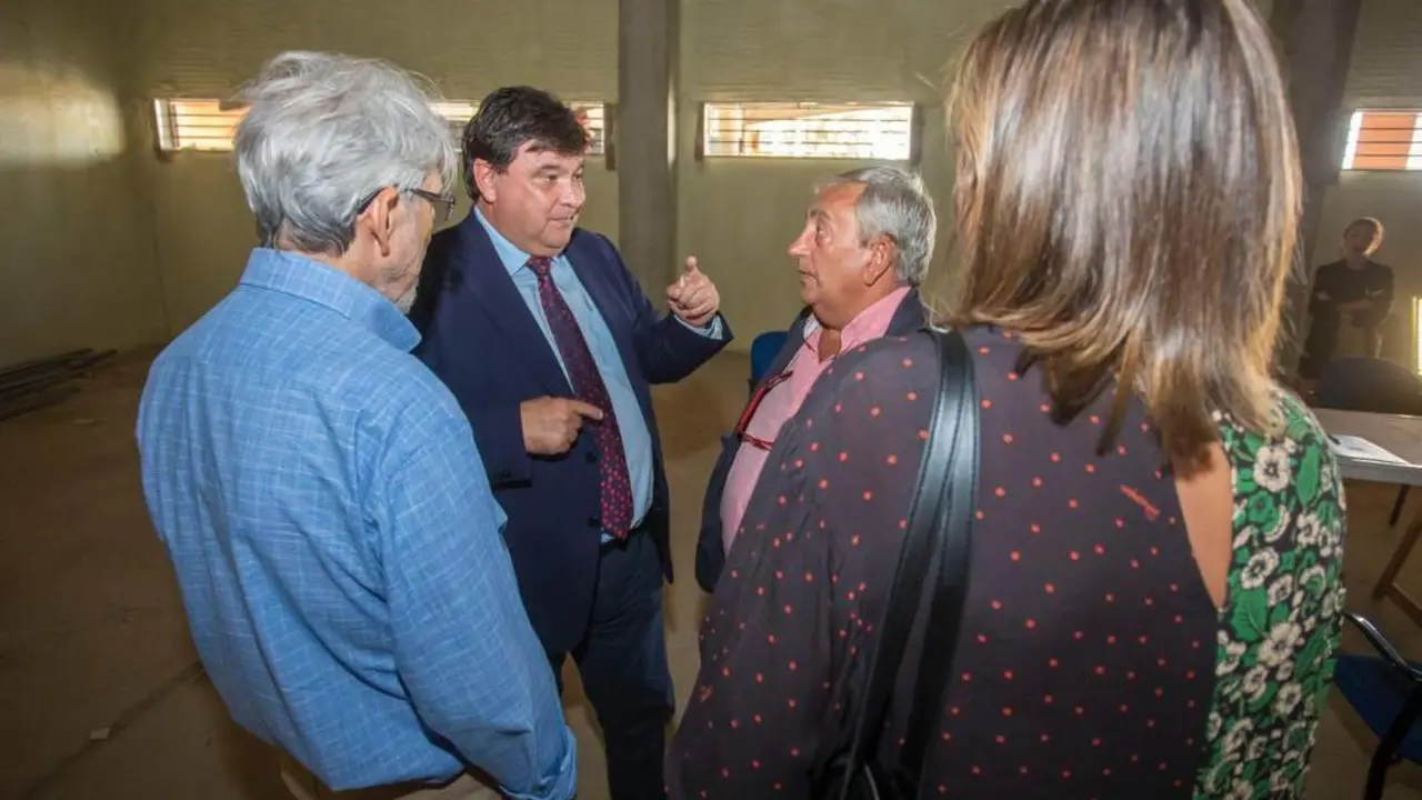 Visita a las obras de la sede de ARO. - VH