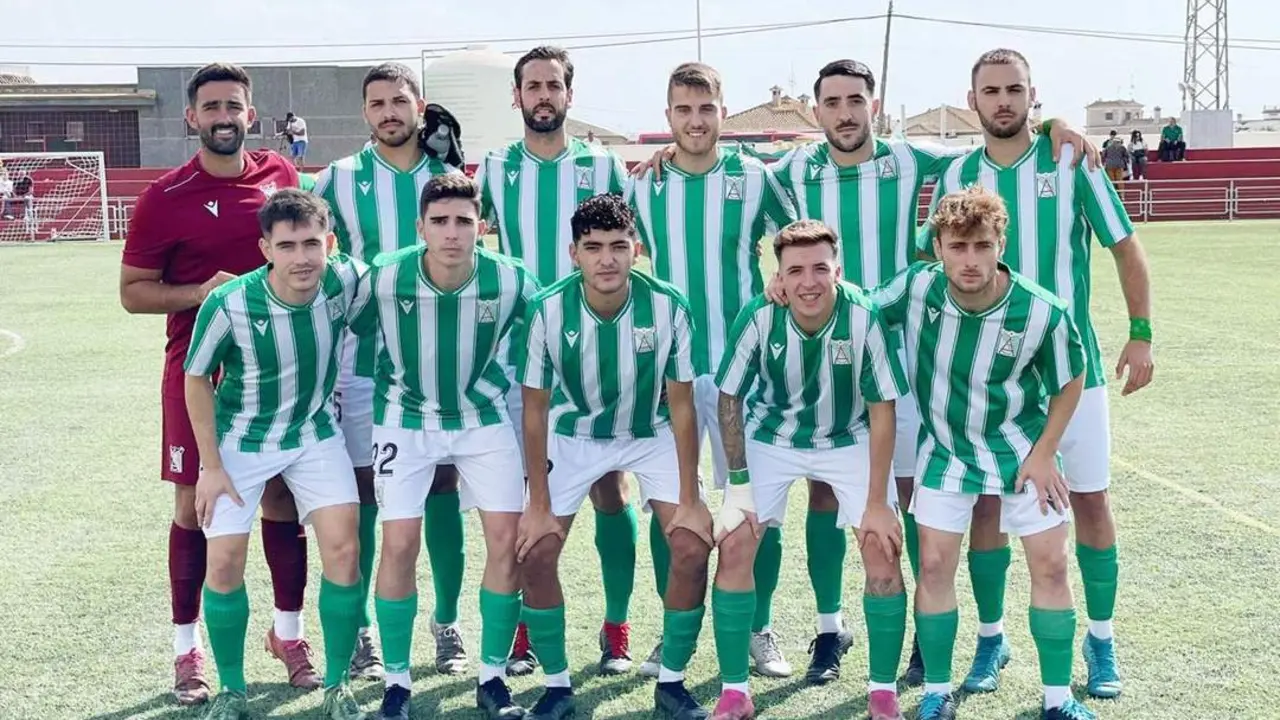 Once inicial que present&oacute; el Atl&eacute;tico Sanluque&ntilde;o B ante el Pastores en el Doro Stadium - ASCF