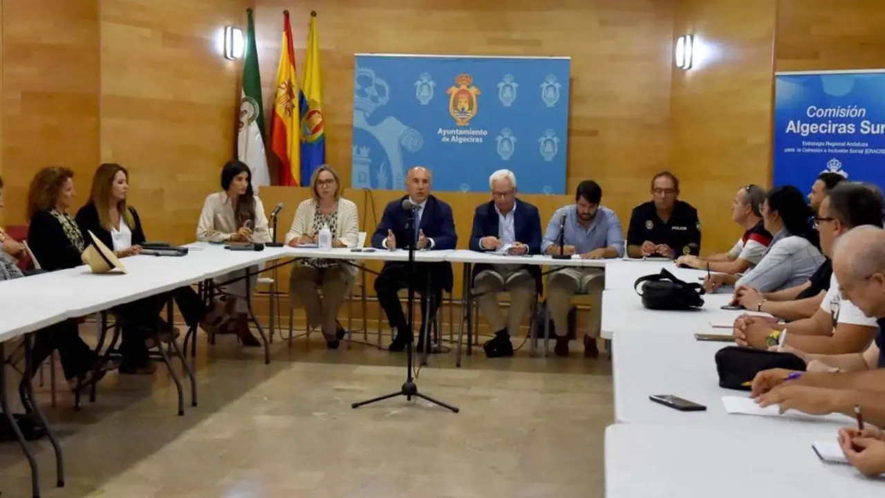 Reuni&oacute;n de trabajo en Algeciras sobre la Zona Sur - VCG