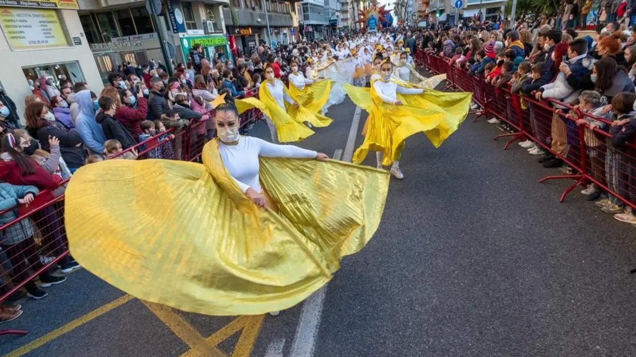 Imagen de la Cabalgata de Reyes Magos de C&aacute;diz. - Ayuntamiento de C&aacute;diz