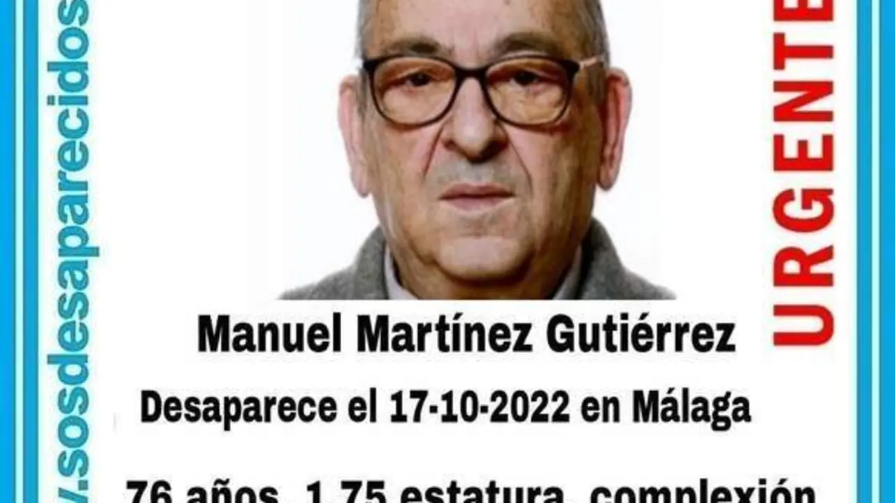 Aviso de la b&uacute;squeda. - SOSDesaparecidos