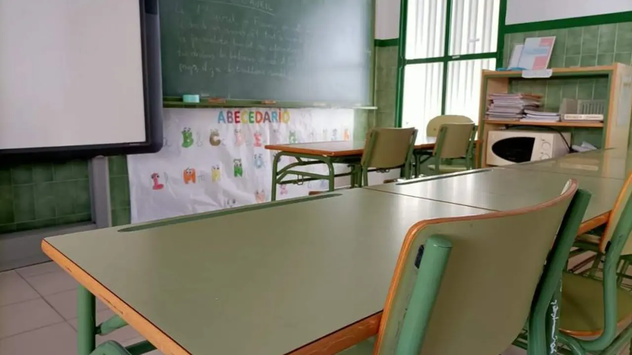 Aula de un colegio. - Europa Press
