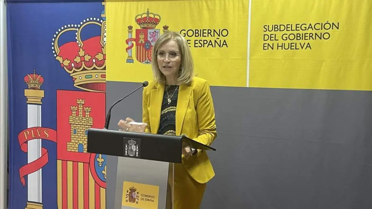 La subdelegada del Gobierno en Huelva, Manuela Parralo. - VH