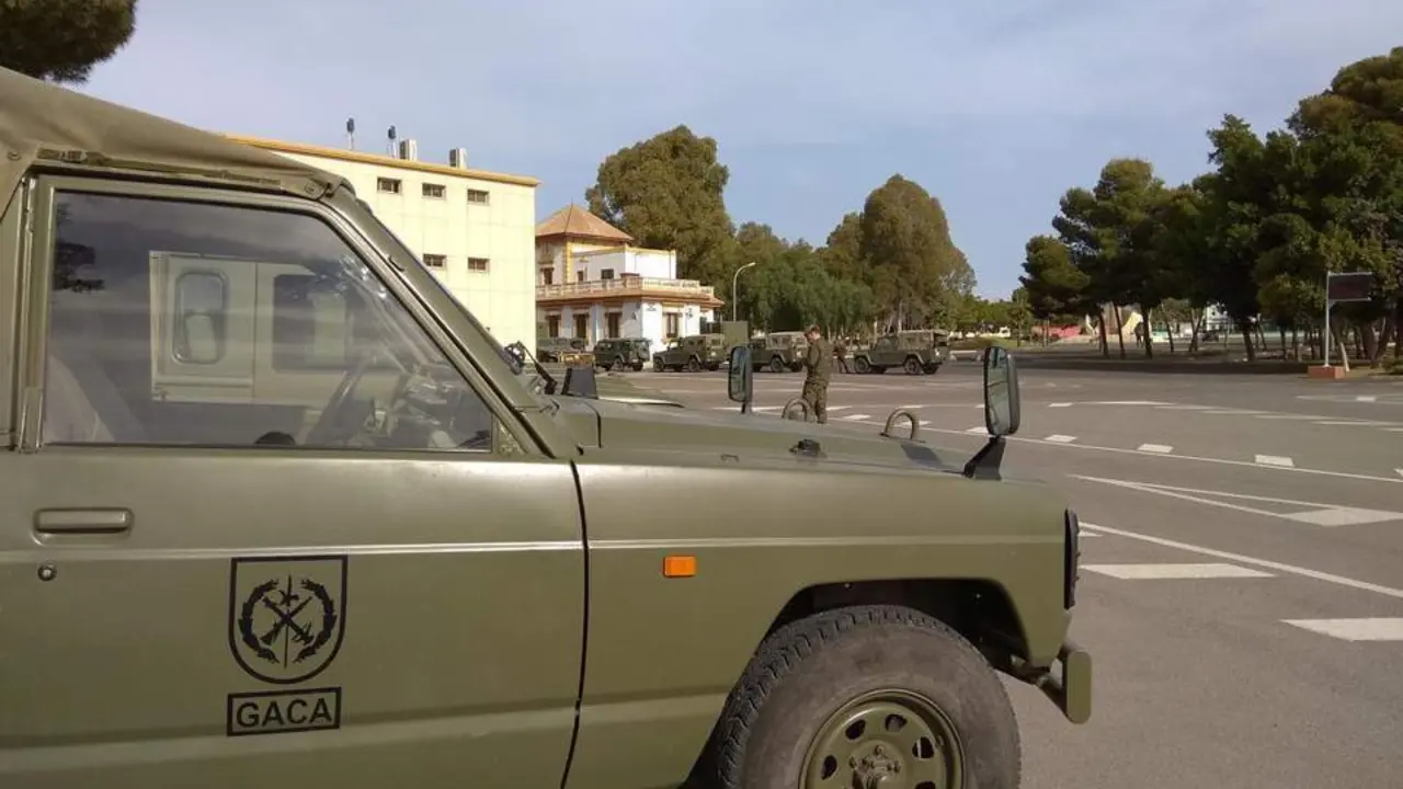 Un veh&iacute;culo de la Legi&oacute;n. - Europa Press