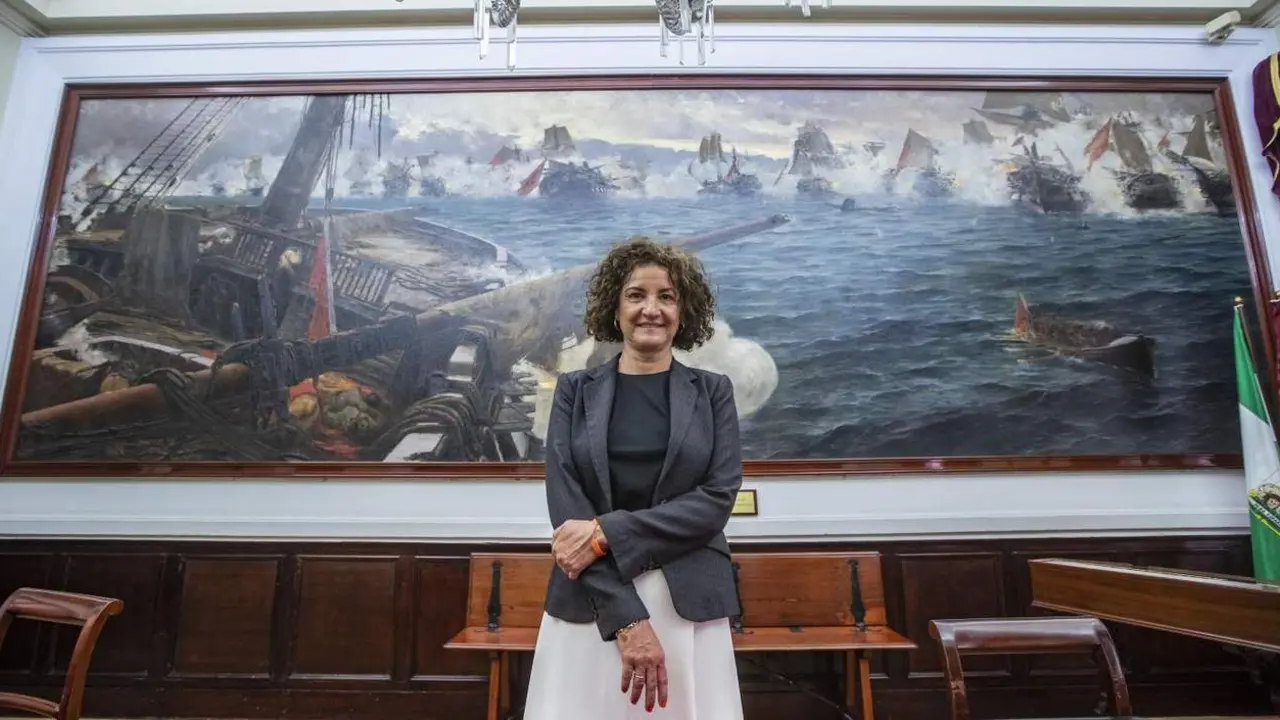Lucrecia Valverde, portavoz del grupo municipal de Ciudadanos en el Ayuntamiento de C&aacute;diz. - VIVA