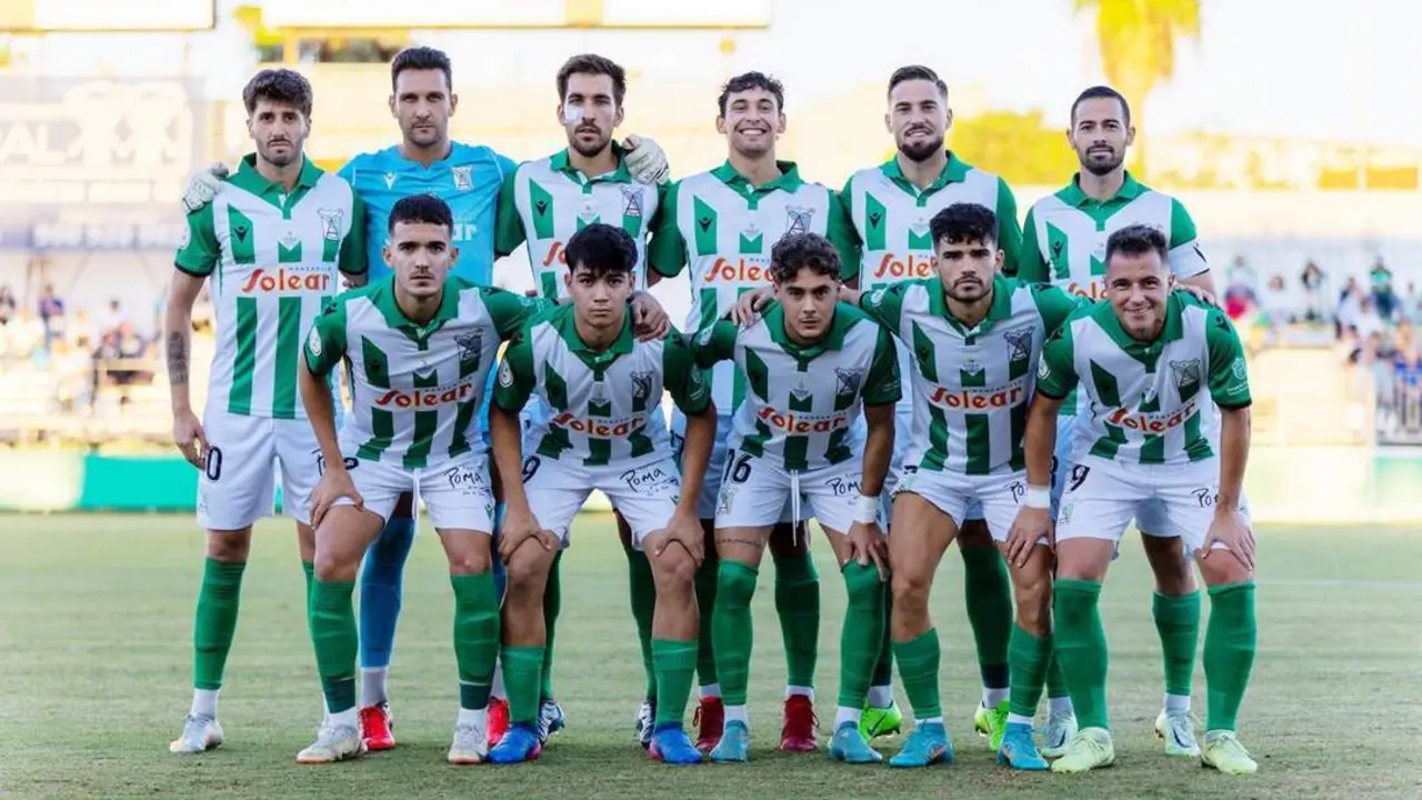 Once inicial que present&oacute; el Atl&eacute;tico Sanluque&ntilde;o ante el UCAM Murcia en El Palmar - ASCF