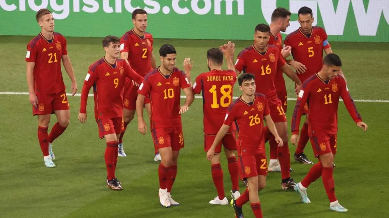 gol de espa&ntilde;a. - efe