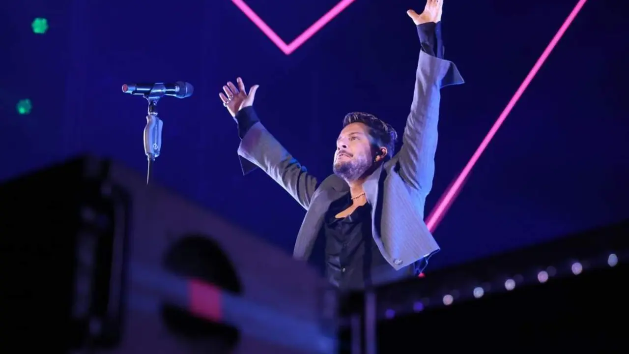 Manuel Carrasco en concierto en Algeciras. - Juan Carlos Gonz&aacute;lez