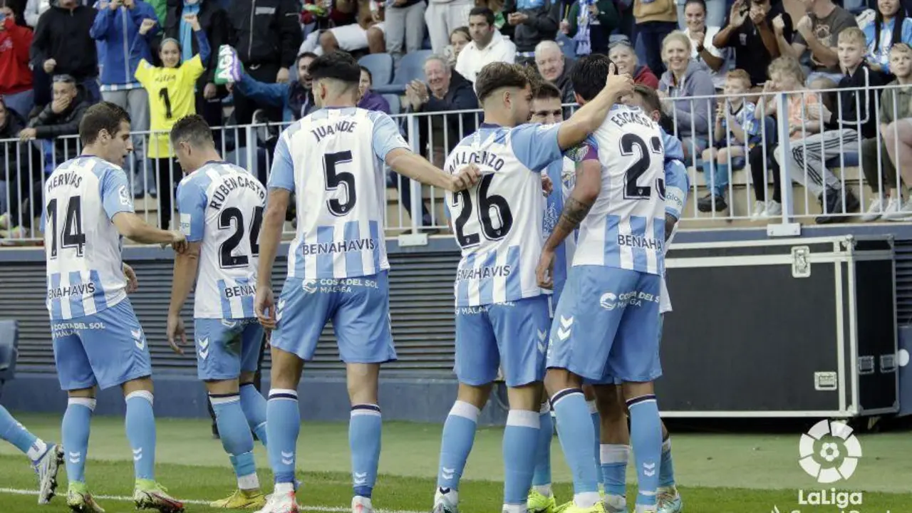 La celebraci&oacute;n del gol del triunfo. - LALIGA