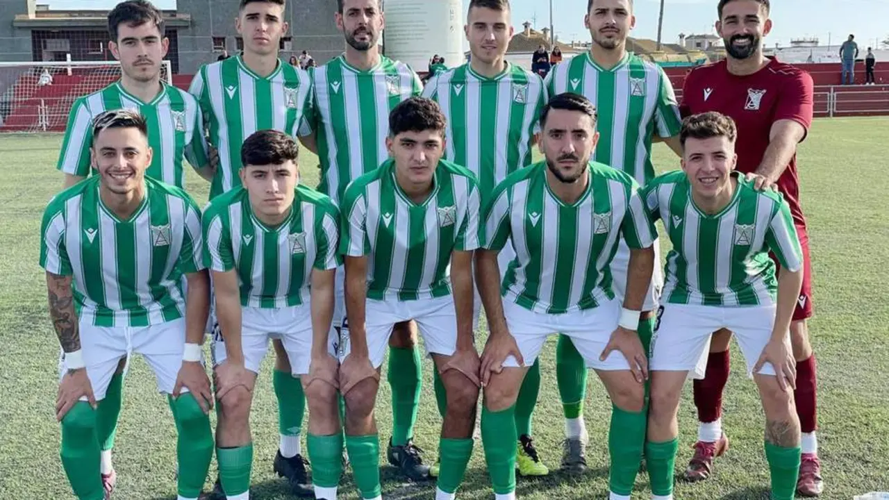 Once inicial que present&oacute; el Atl&eacute;tico Sanluque&ntilde;o B en este partido - ASCF