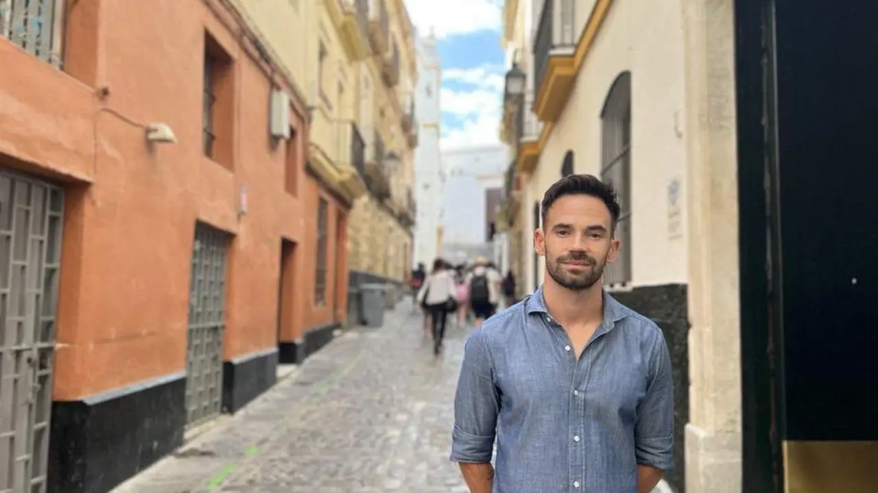 El candidato de Adelante C&aacute;diz a la Alcald&iacute;a, David de la Cruz. - EP
