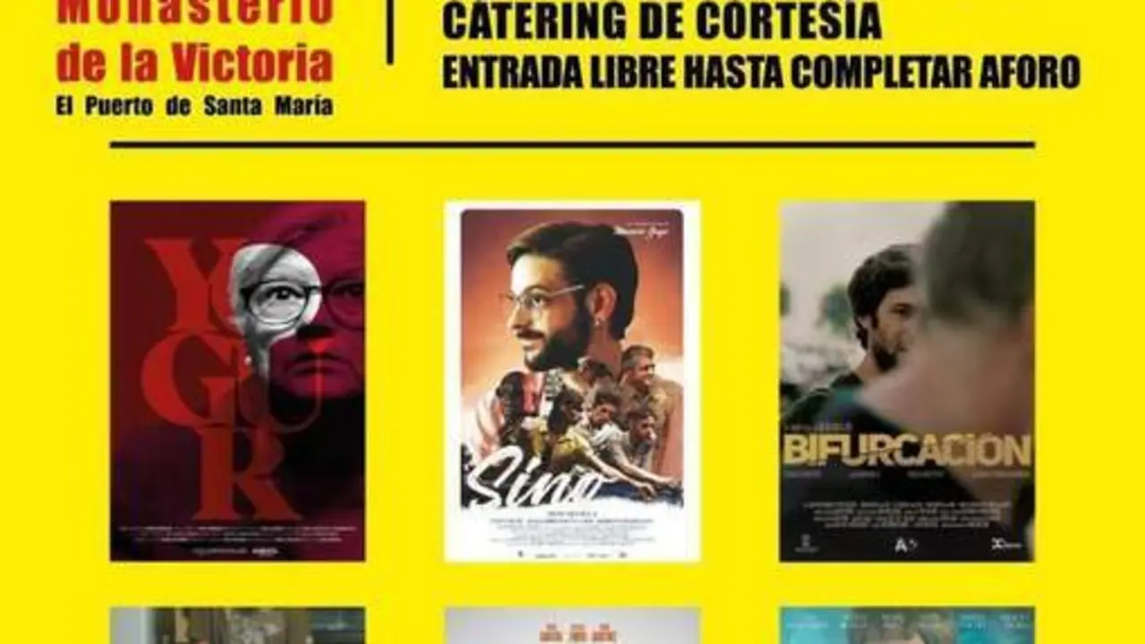 Cartel de cortometrajes.  - Viva. 