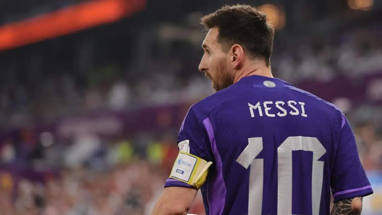 messi, contra polonia. - efe