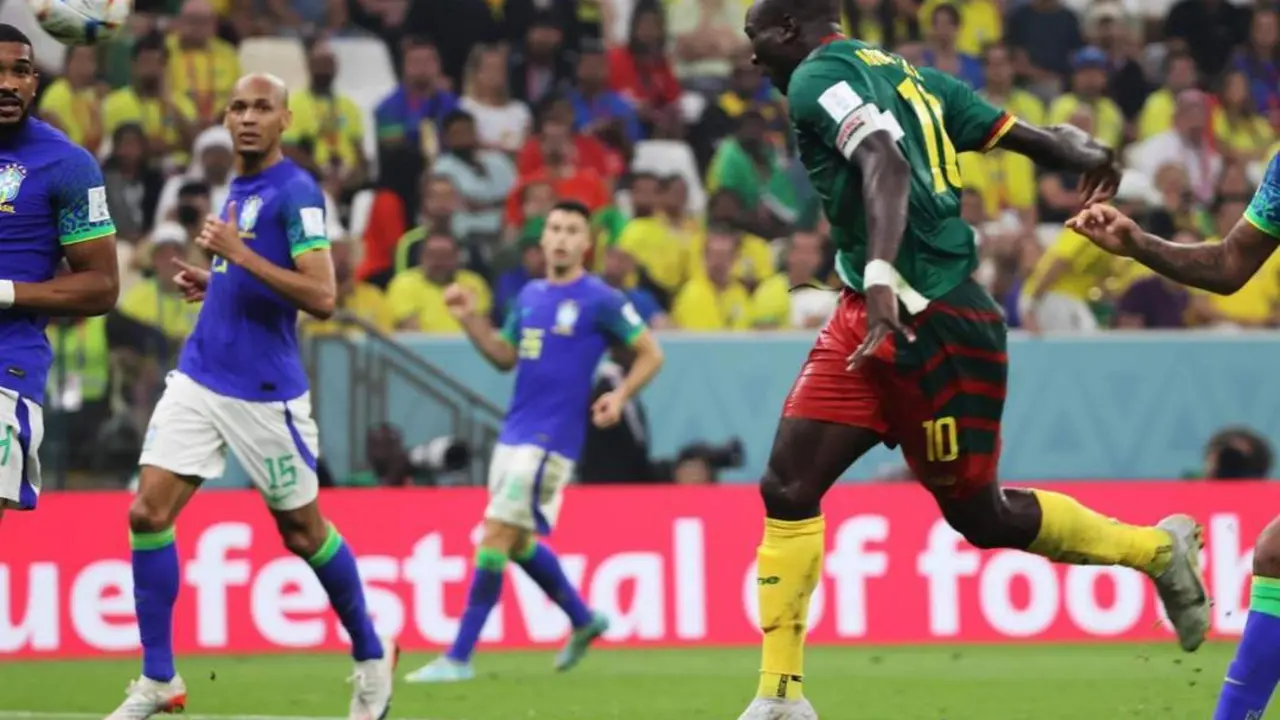 Camer&uacute;n-Brasil. - EFE