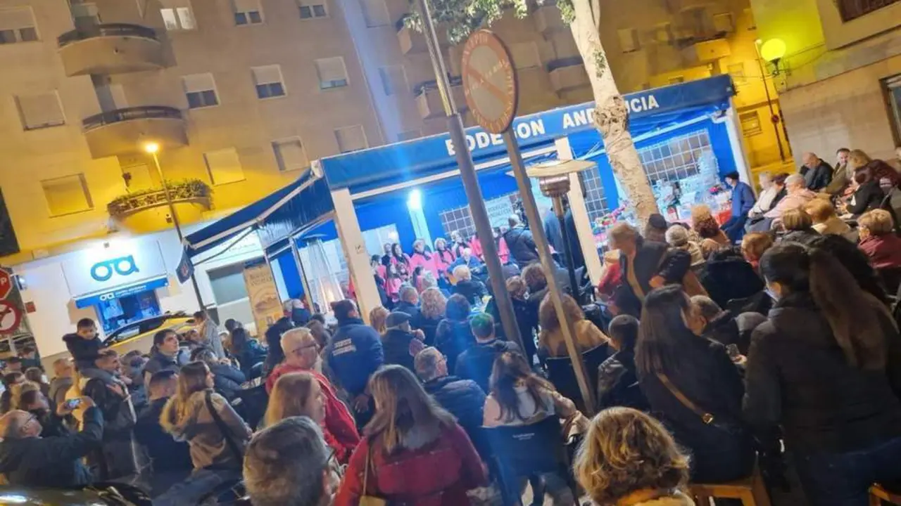 Fiesta solidaria. - 