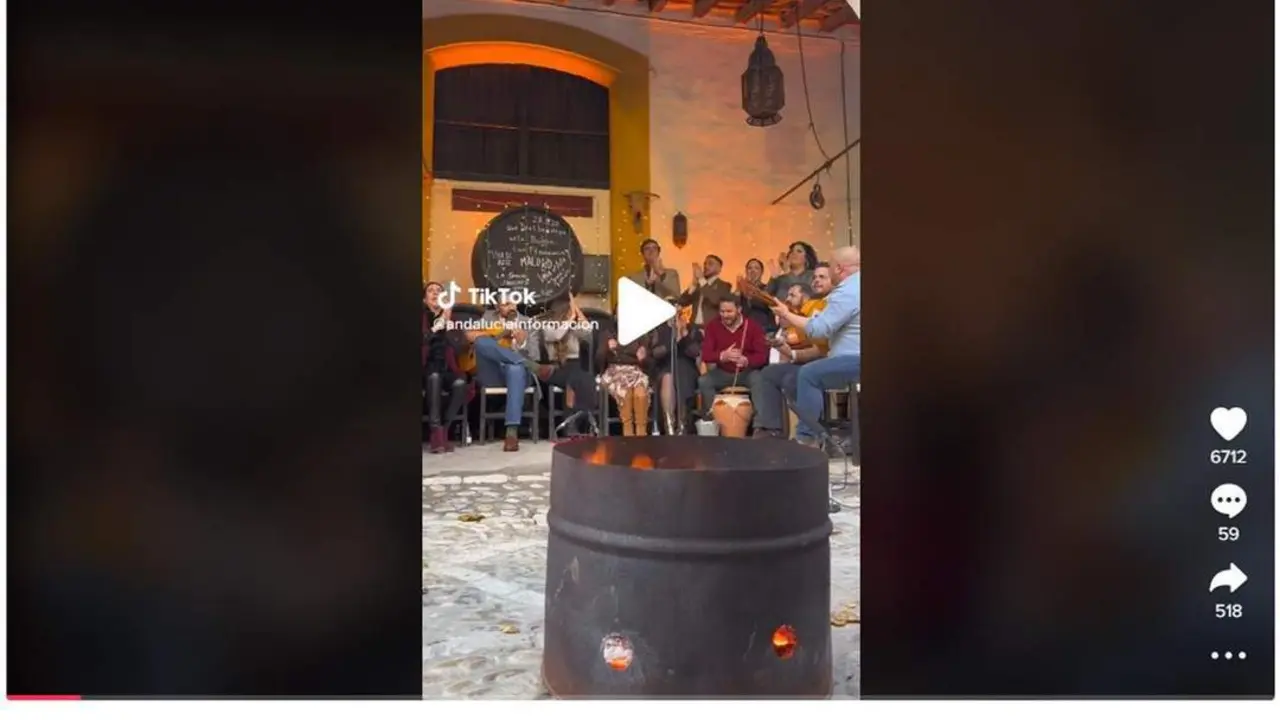 El tik tok de andaluciainforacion.es con la zambomba de Jerez - Viva