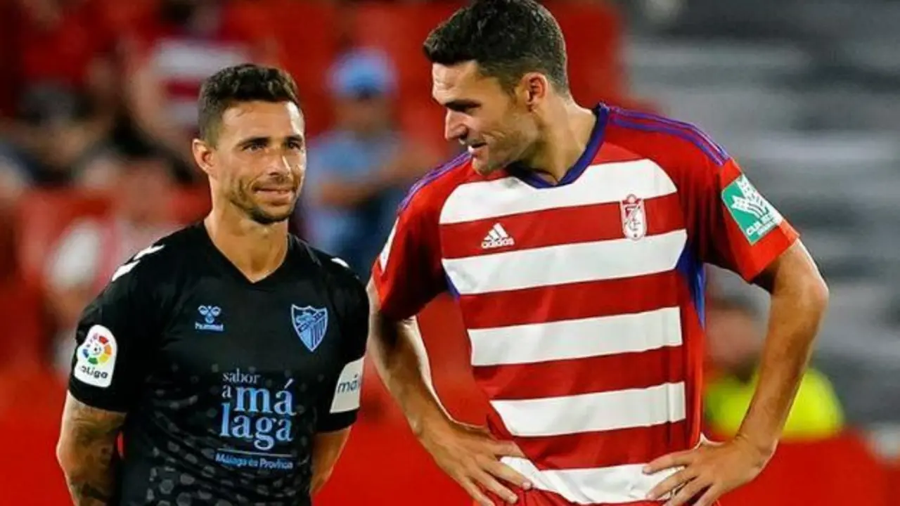 Castro y Molina, antes compa&ntilde;eros en le Betis y ahora rivales. - MCF