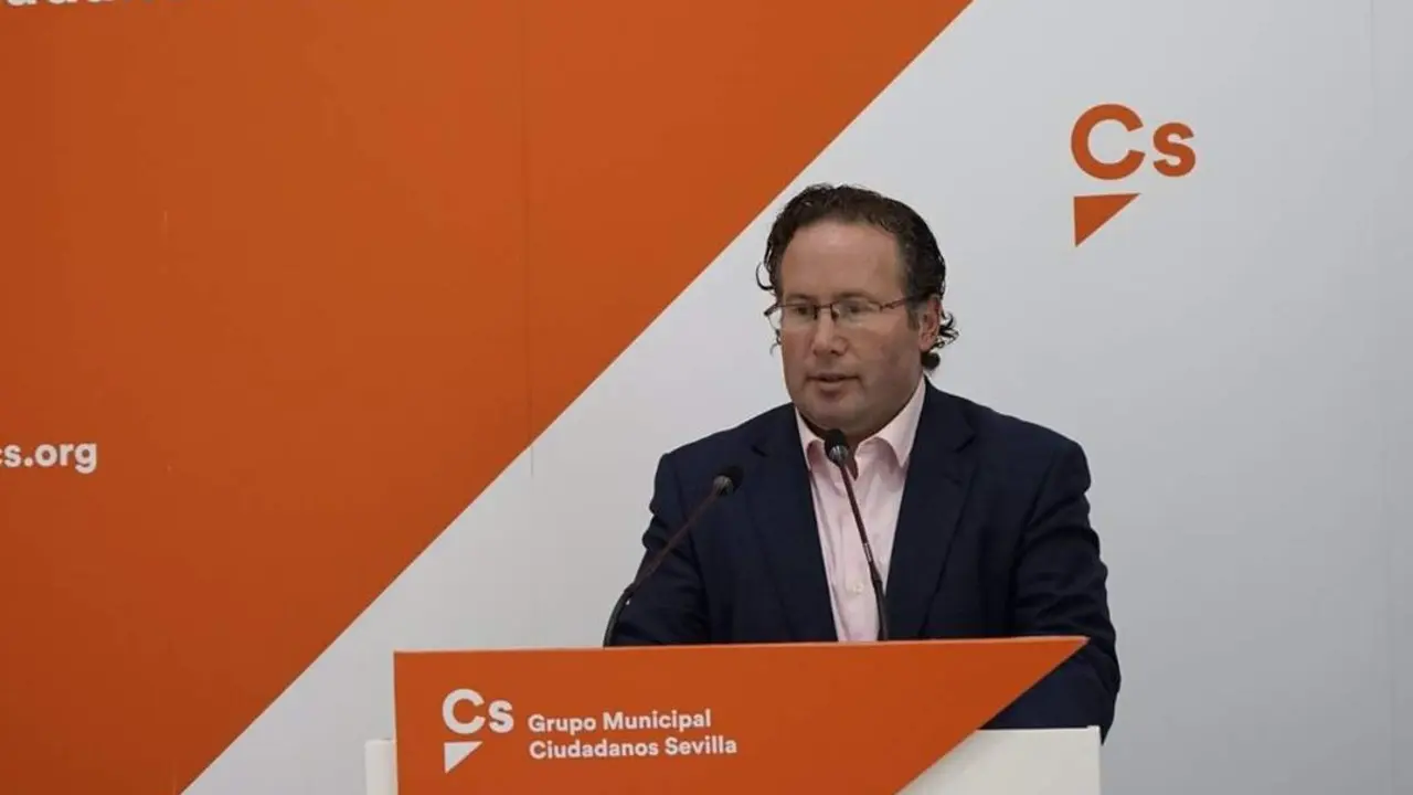 Archivo - El concejal de CS Lorenzo L&oacute;pez Aparicio. - 