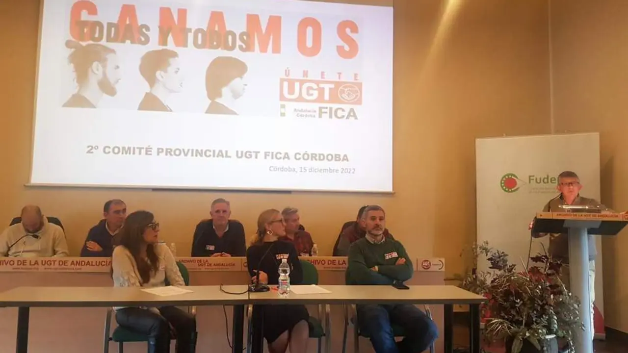 II Comit&eacute; Provincial de UGT FICA C&oacute;rdoba. - Organizaci&oacute;n