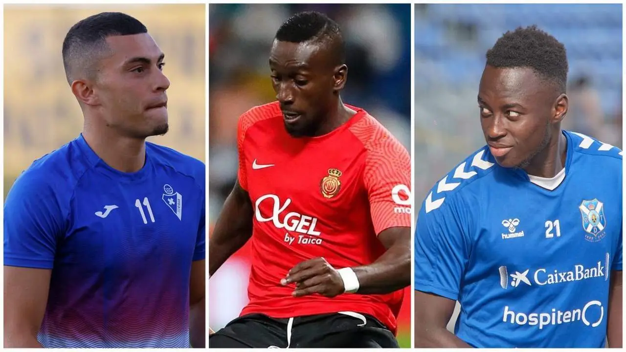 Rahmani, Lago Junior y Appiah. - A.F.